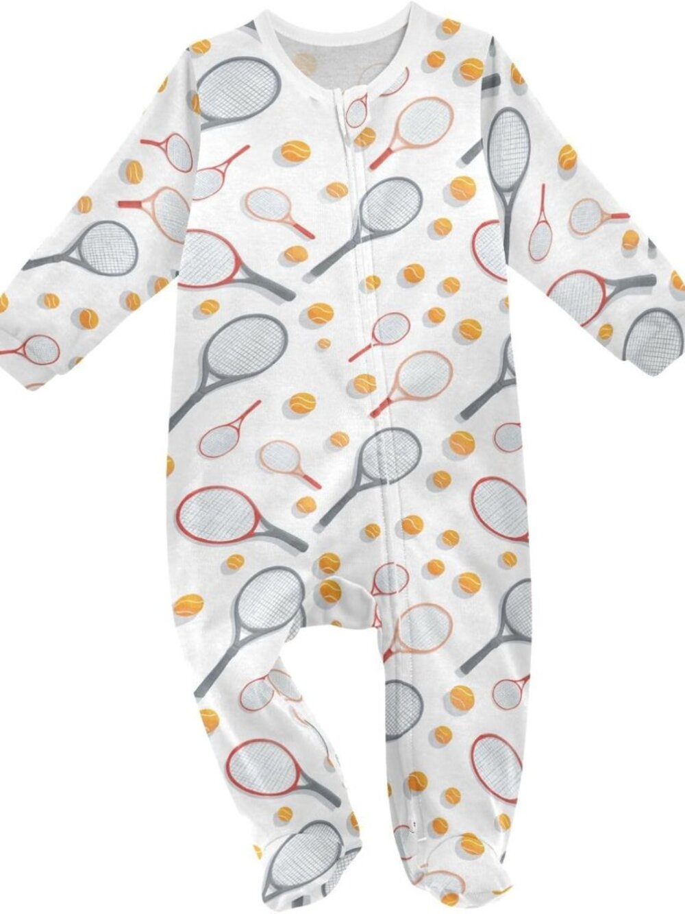 Cozy Baby One-Piece Footed Pajamas Rompers for Newborns | Cotton Sleep & Play